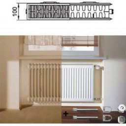 Kermi Therm X2 Radiateur de rechange 22 954 / 1200 FK022D912