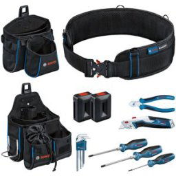 Bosch Ceinture porte-outils et set d’outils a main 1600A02H5C