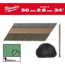 Milwaukee Clous de charpente (2.8x50mm/2.200ks) 4932492599