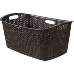 Curver MY STYLE 47L Panier a linge 60 x 39 x 28 cm, marron 00745-210