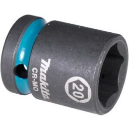 Makita E-16162 clé a douille 1/2", carrée, IMPACT BLACK, 20mm