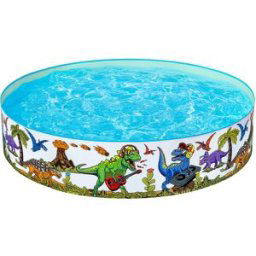 BESTWAY Fill 'N Fun Dinosaur Piscine de jeu, 183 x 38 cm 55022