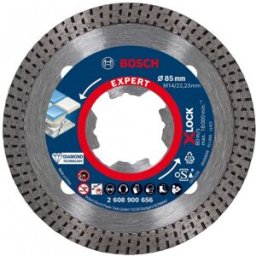 Bosch Disque a tronçonner diamanté X-LOCK EXPERT HardCeramic 85x1,6x7mm 2608900656