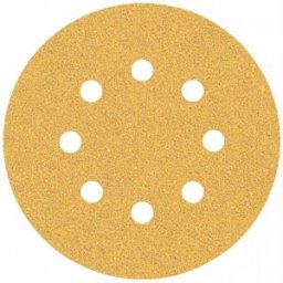 Bosch Feuille abrasive EXPERT C470 a 8 trous, 125 mm, G 60, 50 pieces 2608900909