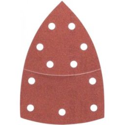 Bosch Disques abrasifs Multi, 10 pieces, 102 x 62 / 93mm 2609256A65