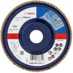 Bosch Plateau a lamelles X431, Standard for Metal, 125 mm, 22,23 mm, 60 2608601275