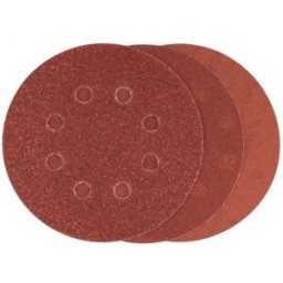 Bosch Feuille abrasive C430, pack de 5 125 mm, 60/120/240 2608605112