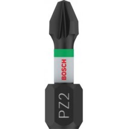 Bosch Embout PRO Pozidriv Impact, PZ2, 25 mm, 2 pieces 2608522401