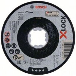 Bosch Disques a tronçonner droits X-LOCK Standard for Inox 115x1x22,23 mm 2608619261