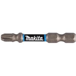 Makita E-03311 Embouts Impact Premier 50 mm POZIDRIV (PZ), Hexa 1/4''