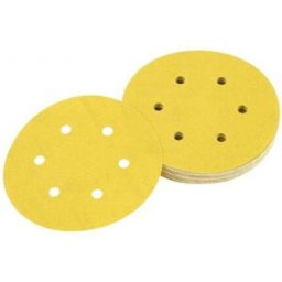 DeWALT DT3121-QZ Disque abrasif auto-adhésif 150mm K40 10 Pieces