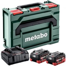 Metabo Set de base 2 x LiHD 10Ah + ASC 145 + Metabox 685142000
