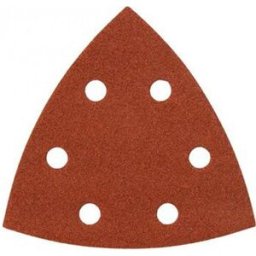 Makita B-21646 Triangles abrasifs pour BOIS 94 mm, 10Qté
