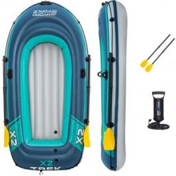BESTWAY Hydro-Force Trek X2 Canot gonflable, 232 x 118 x 37 cm 61153
