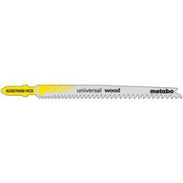 Metabo 25 lames de scie sauteuse, bois, série "pionier", 91 mm, progressives, HCS 62361700