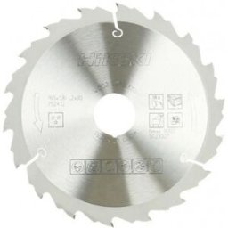 HiKOKI 752412 Lame de scie circulaire mince pour scie circulaire sans fil 165x30/20 mm Z18