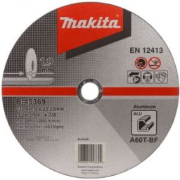 Makita B-45369 disque a tronçonner 230x1,9x22mm aluminium