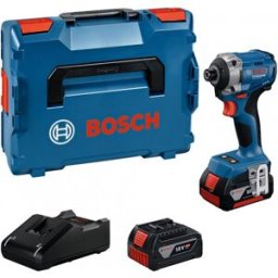 Bosch GDR 18V-215 PROFESSIONAL Visseuse a chocs sans fil, 2x GBA 4.0Ah, L-BOXX 06019N2002