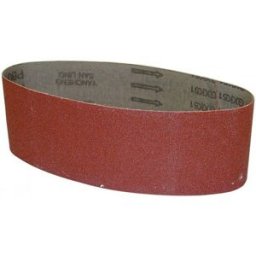 GÜDE Bandes abrasives 76 x 533 mm G80 - lot de 6 pour ponceuse G58146 58305
