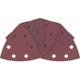 Bosch Feuille abrasive PRO F460, 93 x 93 mm, G60, G80, G120, G180, G240, 2608607540