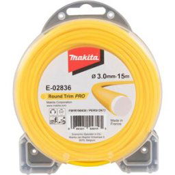 Makita E-02836 Bobines de fil co-extrudé rond PRO ''Round Trim'' 3,0mm, 15m