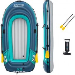 BESTWAY Hydro-Force Trek X3 Canot gonflable, 294 x 137 x 39 cm 61154