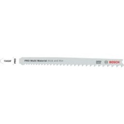Bosch Lame de scie sauteuse PRO Multi Material thick and thin T345XF, 132 mm, 5 pieces