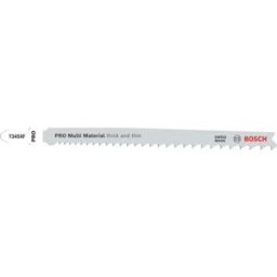 Bosch Lame de scie sauteuse PRO Multi Material thick and thin T345XF, 132 mm, 3 pieces