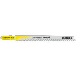 Metabo 5 lames de scies sauteuses, bois, pionier, 91 mm 623675000