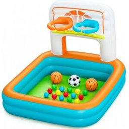 BESTWAY Kick 'n Swish Piscine a balles gonflable 3 en 1 120 x 107 x 84 cm 52728