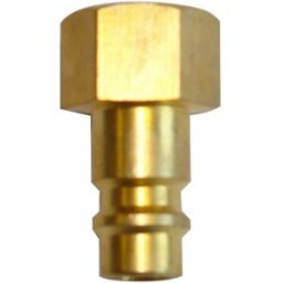 GÜDE Raccords rapides avec filetage 3/8" IG - 2 pieces 41027