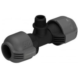 Gardena Sprinkler-System Déviation en T 25 mm x 1/2" mâle 2786-20
