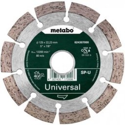 Metabo Meule de tronçonnage diamantée 125x22,23mm SP - U 624296000