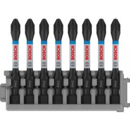 Bosch Embout PRO Phillips Impact, PH2, 55 mm, 8 pieces 2608522330