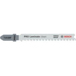 Bosch Lame de scie sauteuse PRO Laminate clean T101BIF, 83 mm, 5 pieces 2608636431