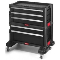 KETER TOOL CHEST Module servante 5 tiroirs 56x29x50cm noir 17199301