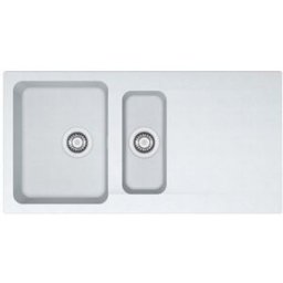Franke ORION OID 651 Evier tectonite, blanc artic 114.0276.026