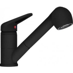 Franke FC 9547.901 Mitigeur d'évier avec douchette extractible, noir mat 115.0659.840