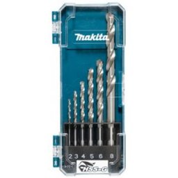 Makita D-75742 Kit de forets Hss-G 2,3,4,5,6,8mm