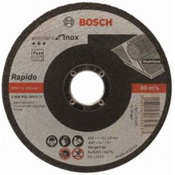 Bosch Disques a tronçonner Standard for Inox 115x1 mm 2608603169