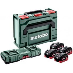 Metabo Ensemble de base 4x LiHD 10Ah + ASC 145 DUO + metaBOX 685143000