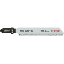 Bosch Lame de scie sauteuse PRO Soft Tile T130RF, 83 mm, 3 pieces 2608633104