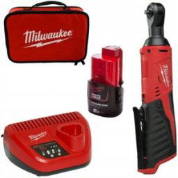 Milwaukee M12 IR-201B Clé a cliquet a batterie (1/4"/12V/1x2,0Ah) Sac 4933441725