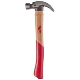 Milwaukee Marteau a griffes courbes hickory (450g) 4932478659