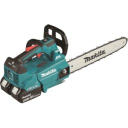 Makita DUC356PT2B Tronçonneuse d'élagage 350 mm Li-ion LXT (2x/5,0Ah/18V)