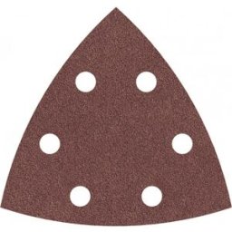 Bosch Feuille abrasive PRO F460, 93 x 93 mm, G80, 5 pieces 2608621686