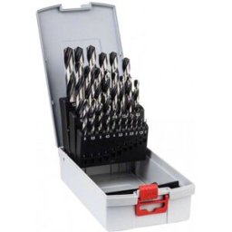 Bosch Kit de forets a hélice HSS PointTeQ , 25 pcs. 2608577352