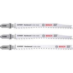 Bosch Kit de 2 lames de scie sauteuse EXPERT 'Hardwood 2-side clean' T308BF/BFP 2608900549