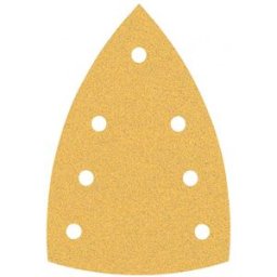 Bosch Feuille abrasive EXPERT C470 a 7 trous, 100 x 150 mm, G 80, 10 pieces 2608901116