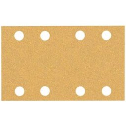 Bosch Feuille abrasive EXPERT C470 a 8 trous, 80 x 133 mm, G 60, 10 pieces 2608900878
